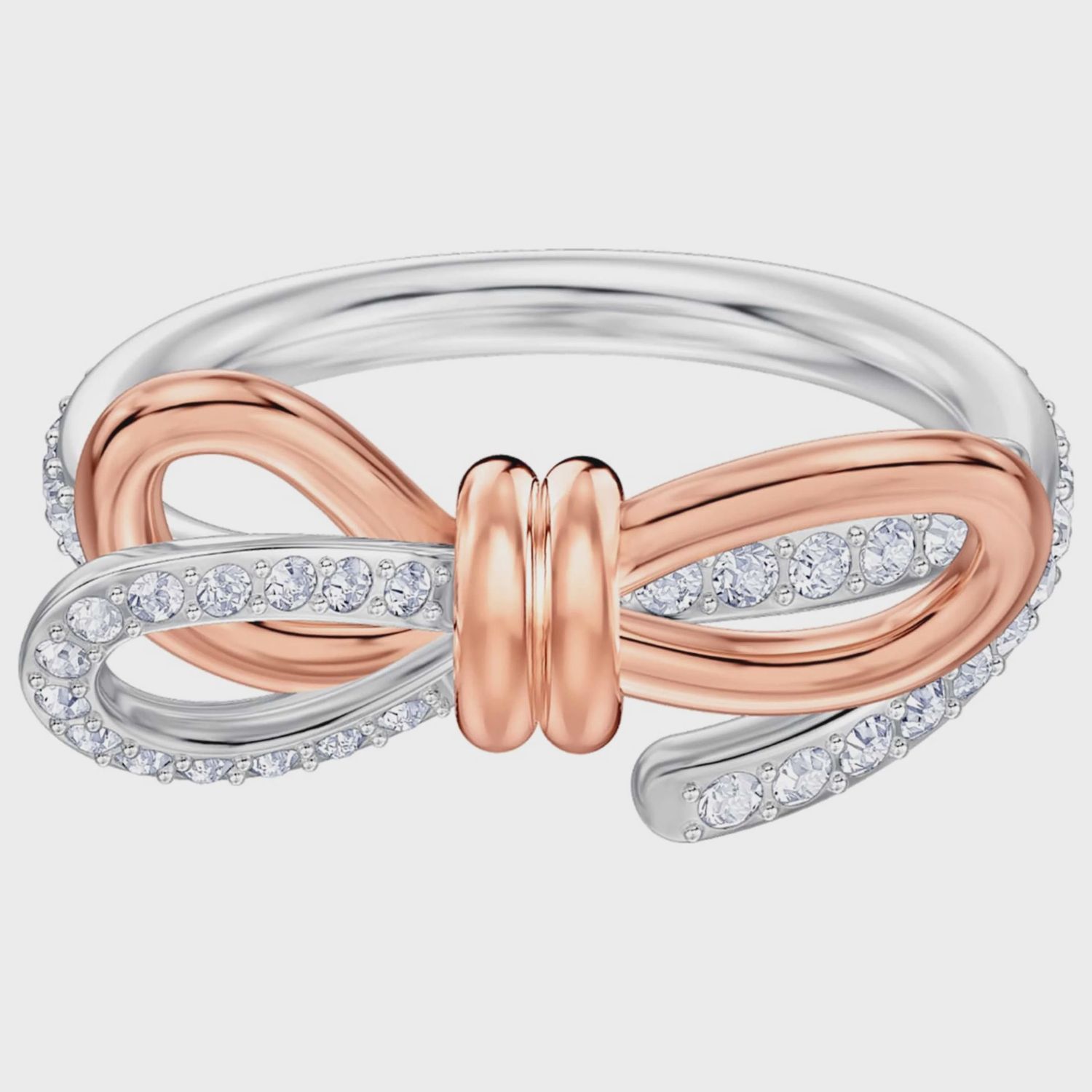 Swarovski LIFELONG BOW:RING MED CRY/MIX 58 5474931