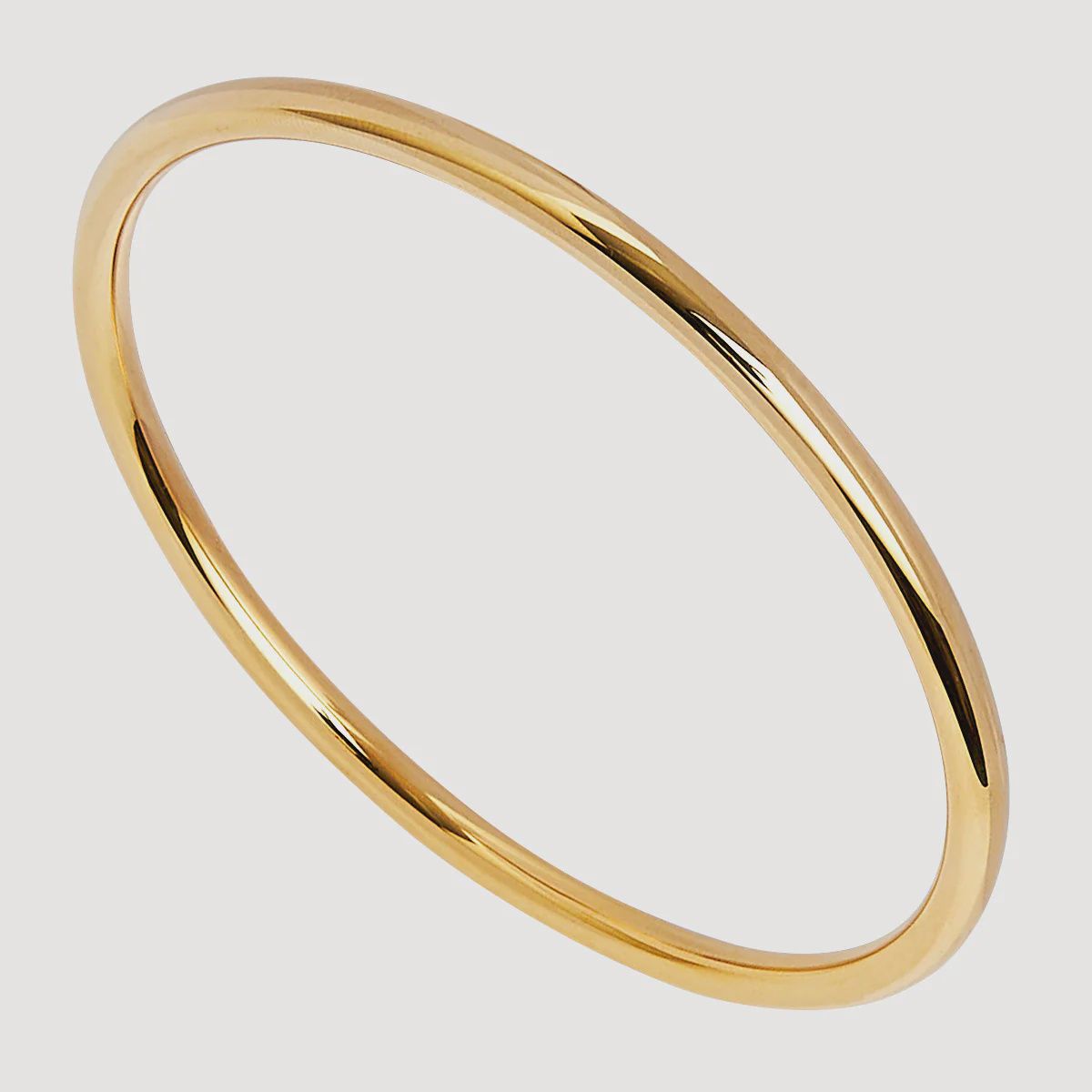 NAJO Simplicity Bangle Yellow gold plated B6506
