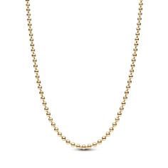 14k gold-plated ball chain