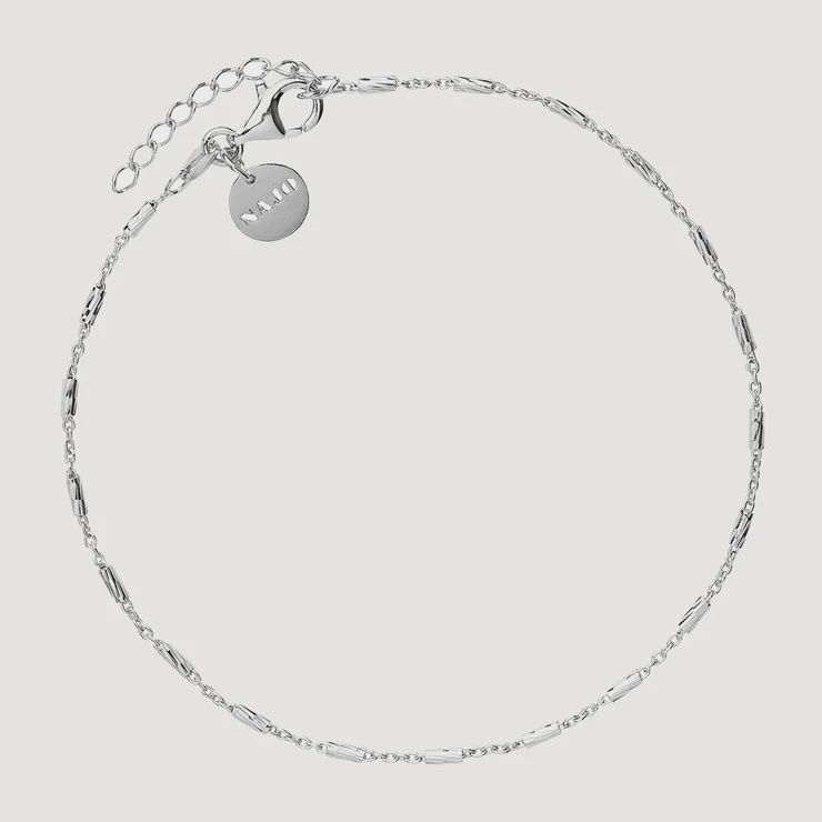 Equilibrium Chain Anklet - Silver