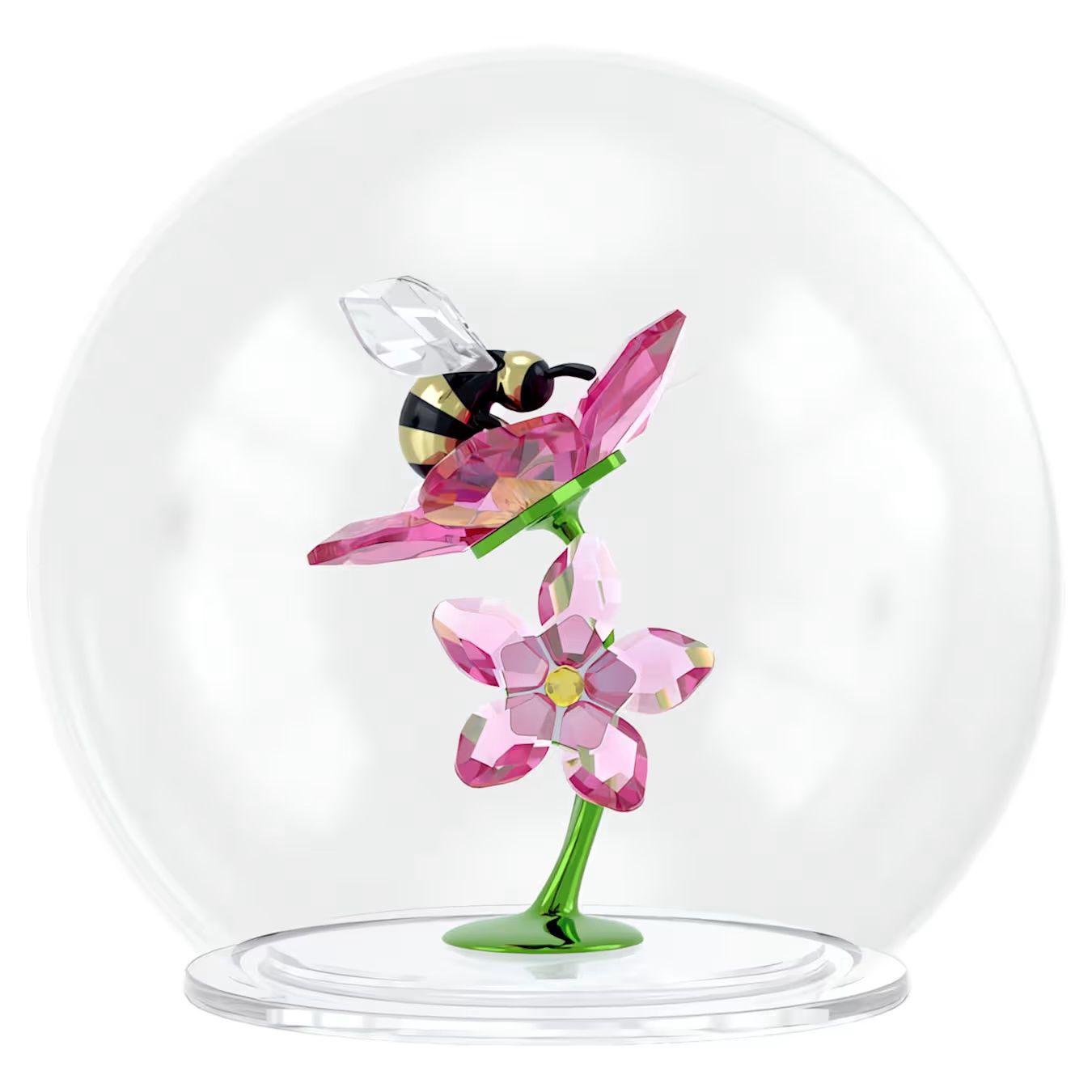 Idyllia Glass Ball Bee and Flowers 5721549