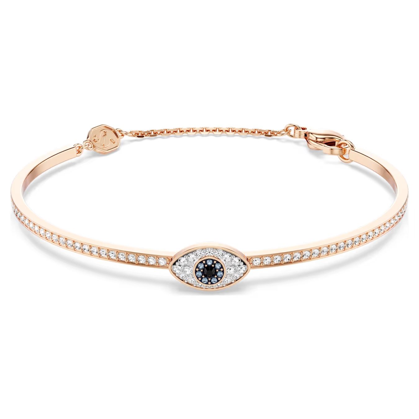 Symbolica bangle Eye, Multicoloured, Rose gold-tone plated 5736985