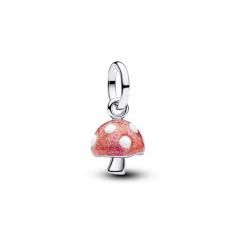 Glow-in-the-dark Mushroom Dangle Charm