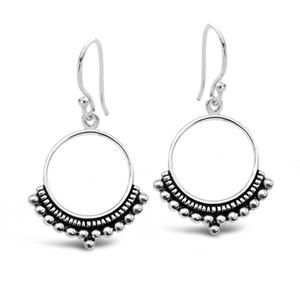 925 SS Bohemian Coll Earrings 40mm
