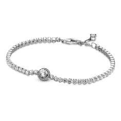 Sparkling Tennis Shining Circle Silver B 599416C01-20