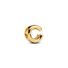 Letter C 14k gold-plated charm 763949C00