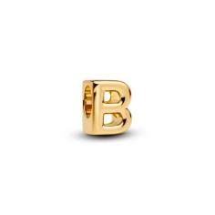 Letter B 14k gold-plated charm 763948C00