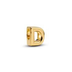 Letter D 14k gold-plated charm 763950C00