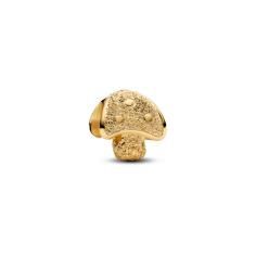 Textured mushroom 14k gold-plated mini c 764048C00