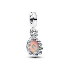 Infinity sterling silver double dangle w 794251C01