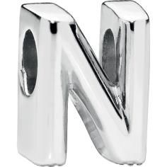Letter N Silver Charm 797468