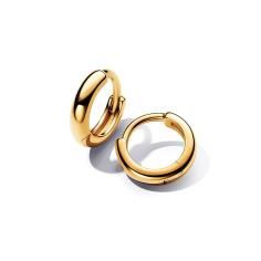 Round Huggie Hoop Earrings| 263286C00