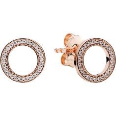 PANDORA Rose Forever PANDORA Earring Stu 280585CZ