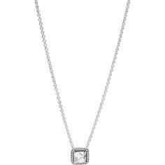 Timeless Elegance Silver Necklace Collie 396241CZ-45