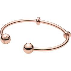 PANDORA Rose Moments Open Bangle w Silic 586477-4