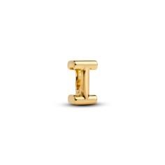 Letter I 14k gold-plated charm 763955C00