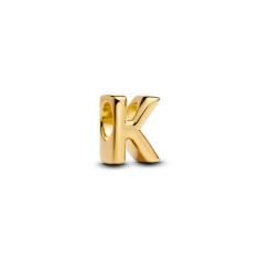 Letter K 14k gold-plated charm 763957C00
