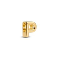 Letter P 14k gold-plated charm 763962C00