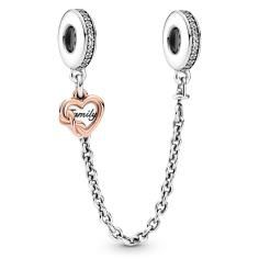 Family's Heart &amp; Infinity Silver Safety 789541C01-05