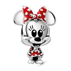 Disney Minnie Dotted Dress &amp; Bow Silver 798880C02