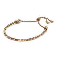 Studded chain 14k gold-plated sliding br 563090C00-2