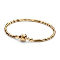 Snake chain 14k gold-plated bracelet 563390C00-19