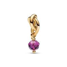 14k Gold-plated dangle Feburary| 763462C02