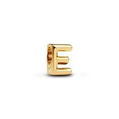 Letter E 14k gold-plated charm 763951C00