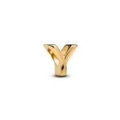 Letter Y 14k gold-plated charm 763971C00