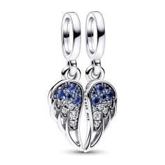 Angel wings sterling silver splittable d 792821C01