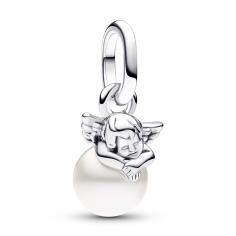 Cupid angel sterling silver mini dangle 793108C01