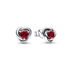 July Birthstone silver stud earrings wit 292334C01