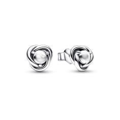 April Birthstone silver stud earrings wi 292335C01