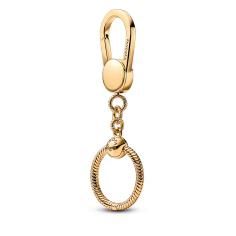 14k gold-plated bag charm holder with sm 362237C00