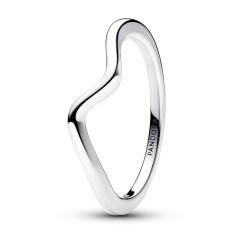 Wave sterling silver ring 193095C00-48