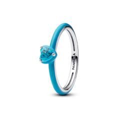 Heart sterling silver ring with imitatio 193828C01-58