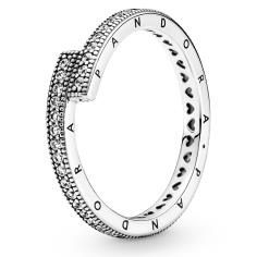 Pandora Logo Cross-Over Stackable Silver 199491C01-48