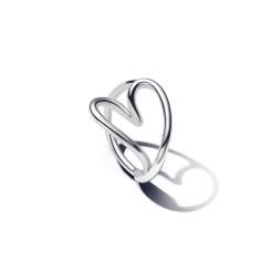 Heart sterling silver ring 193288C00-52