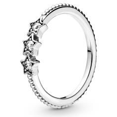 Celestial Stars Silver Ring w CZ 198492C01-52
