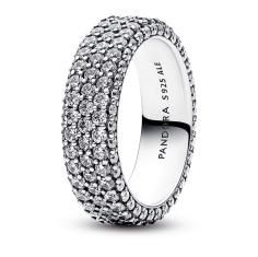 Pandora Timeless Pav?Triple-row Ring| 192634C01-50