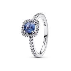 Sterling silver ring with cornflower blu 193555C01-50