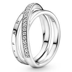 Pandora Logo Cross-Over Band Statement S 199057C01-50