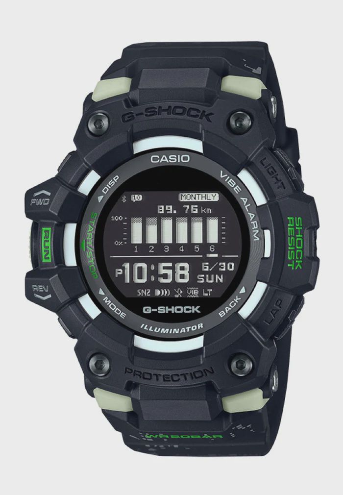 CASIO  G-SHOCK GREEN BLACK GBD-100-1DR