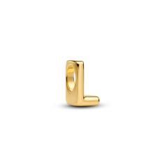 Letter L 14k gold-plated charm 763958C00