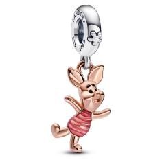 Disney Piglet sterling silver and 14k rose gold-pl 782208C01