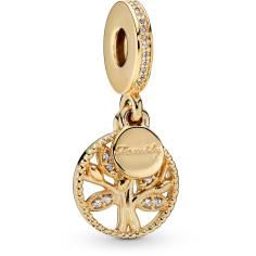 PANDORA Shine Family Heritage Hanging Charm w CZ 768661C01