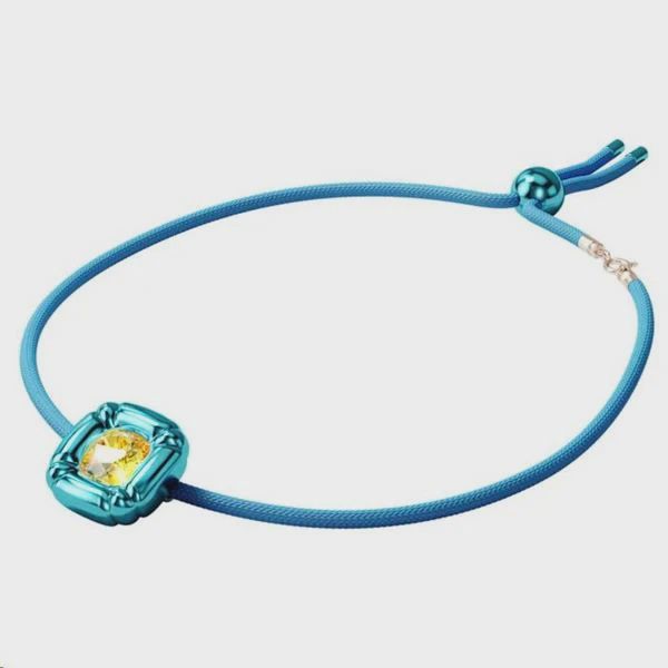 Dulcis Blue &amp; Yellow Crystal Necklace 5601586