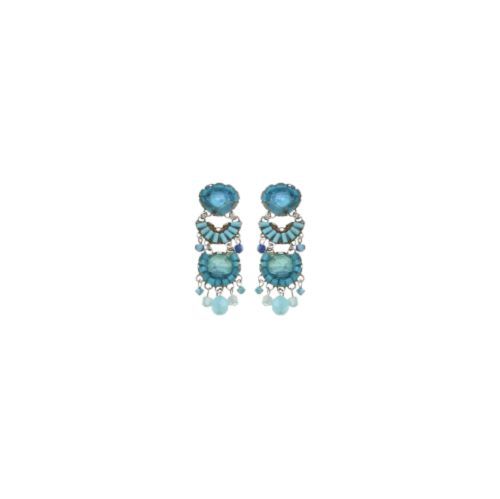 Blue Bayou Set, Casual Blue Earrings, Sky C2382