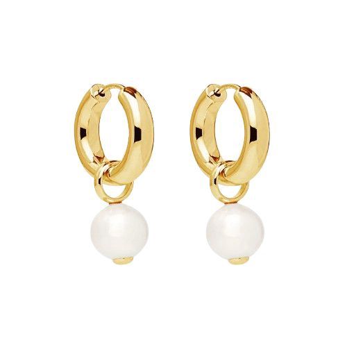 Ms Perla Earring Yellow Gold E6338