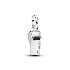 Whistle sterling silver dangle with clear cubic zi 794713C01